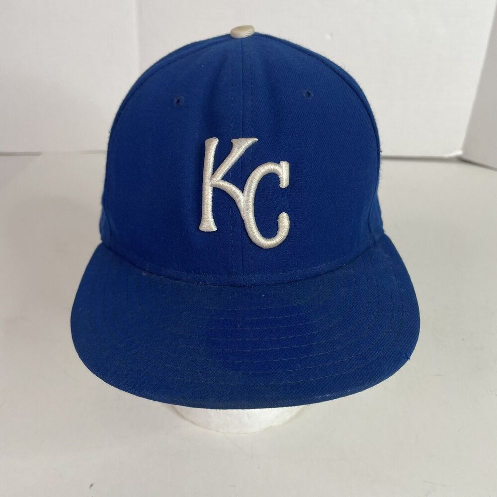 Kansas City Royals Hat Fitted 7 1/2, New Era, Blue, 59FIFTY, USA, MLB